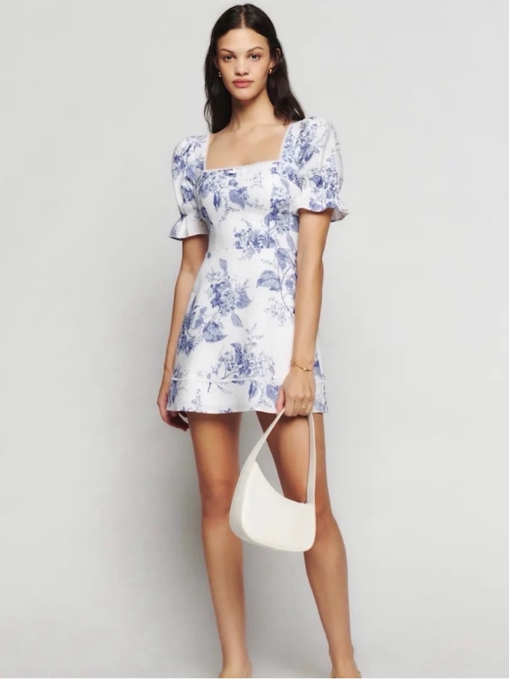 Reformation linen dress Evianna Size 6